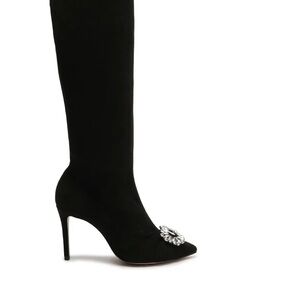 SCHUTZ Black Over-the-Knee Boots